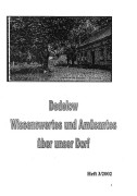 Dedelow – Wissenswertes uns Amüsantes über unser Dorf. (Heft 3, 2002)