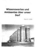 Dedelow – Wissenswertes uns Amüsantes über unser Dorf. (Heft 6, 2006)