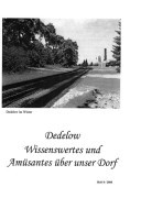 Dedelow – Wissenswertes uns Amüsantes über unser Dorf. (Heft 8, 2008)
