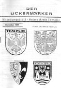 Der Uckermärker Mitteilungsblatt 1989 – Heimatkreis Templin