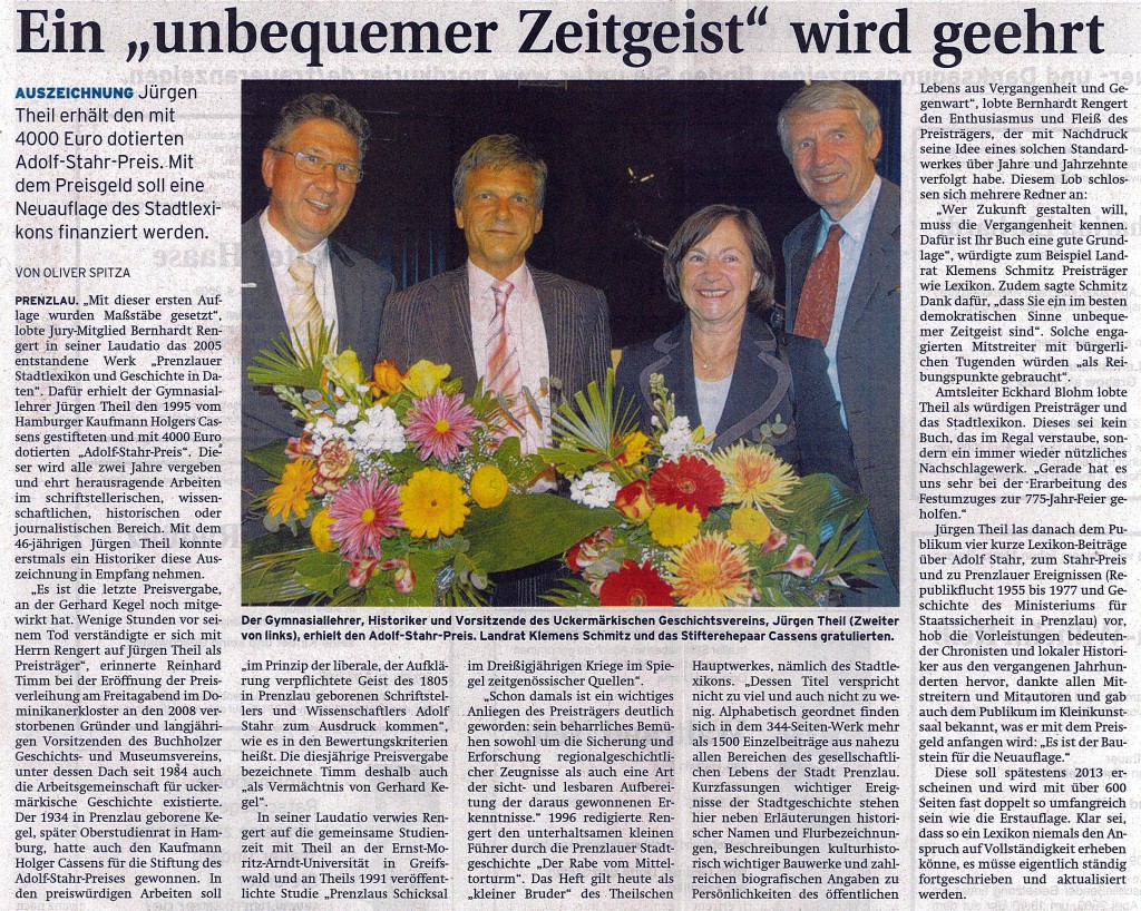 Prenzlauer Zeitung: 28.04.2009