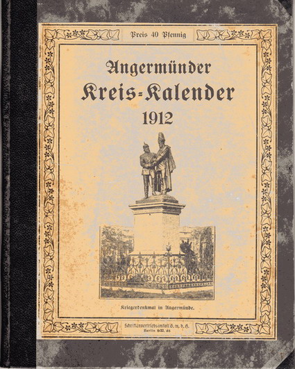 Heimatkalender Angermünde 1912