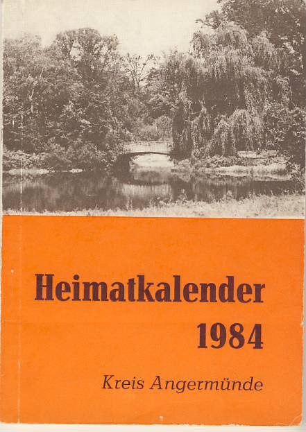 Heimatkalender Angermünde 1984
