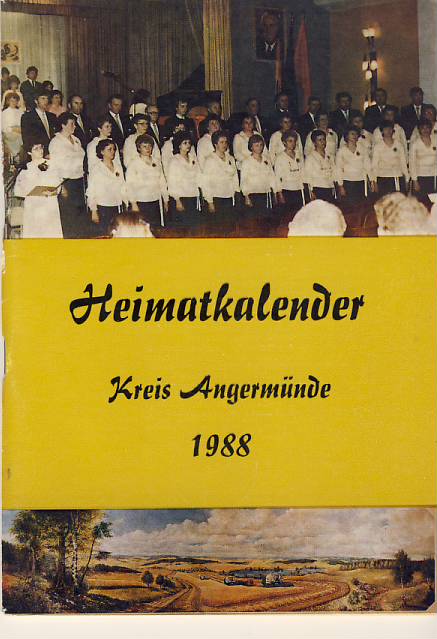 Heimatkalender Angermünde 1988