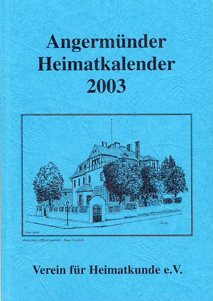 Heimatkalender Angermünde 2003