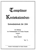 Heimatkalender Templin 1928