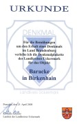 _Birkenhain Denkmalplakette