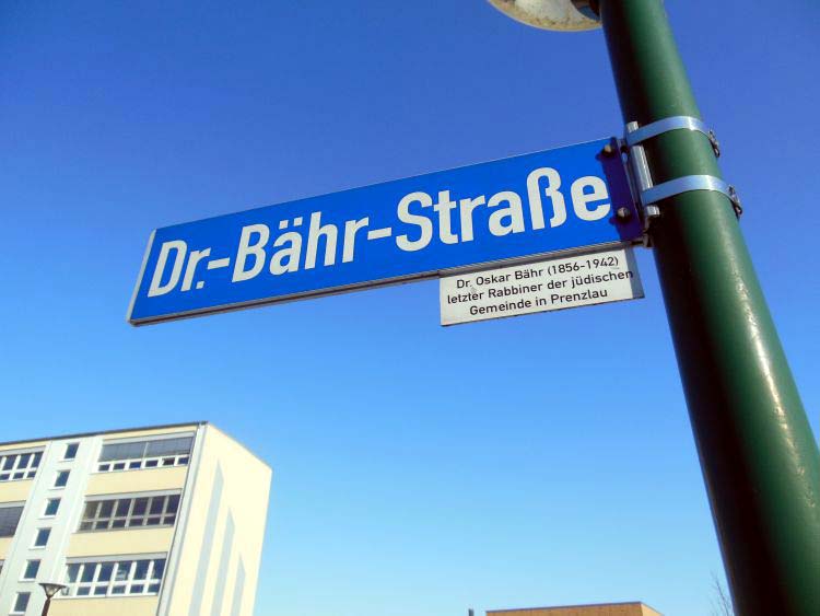 Dr-Bähr-Straße_Straßenschild