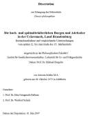 Antonia Schütz: Die hoch- und spätmittelalterlichen Burgen und Adelssitze in der Uckermark, Land Brandenburg. (2007)