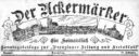 Der Uckermärker 1917